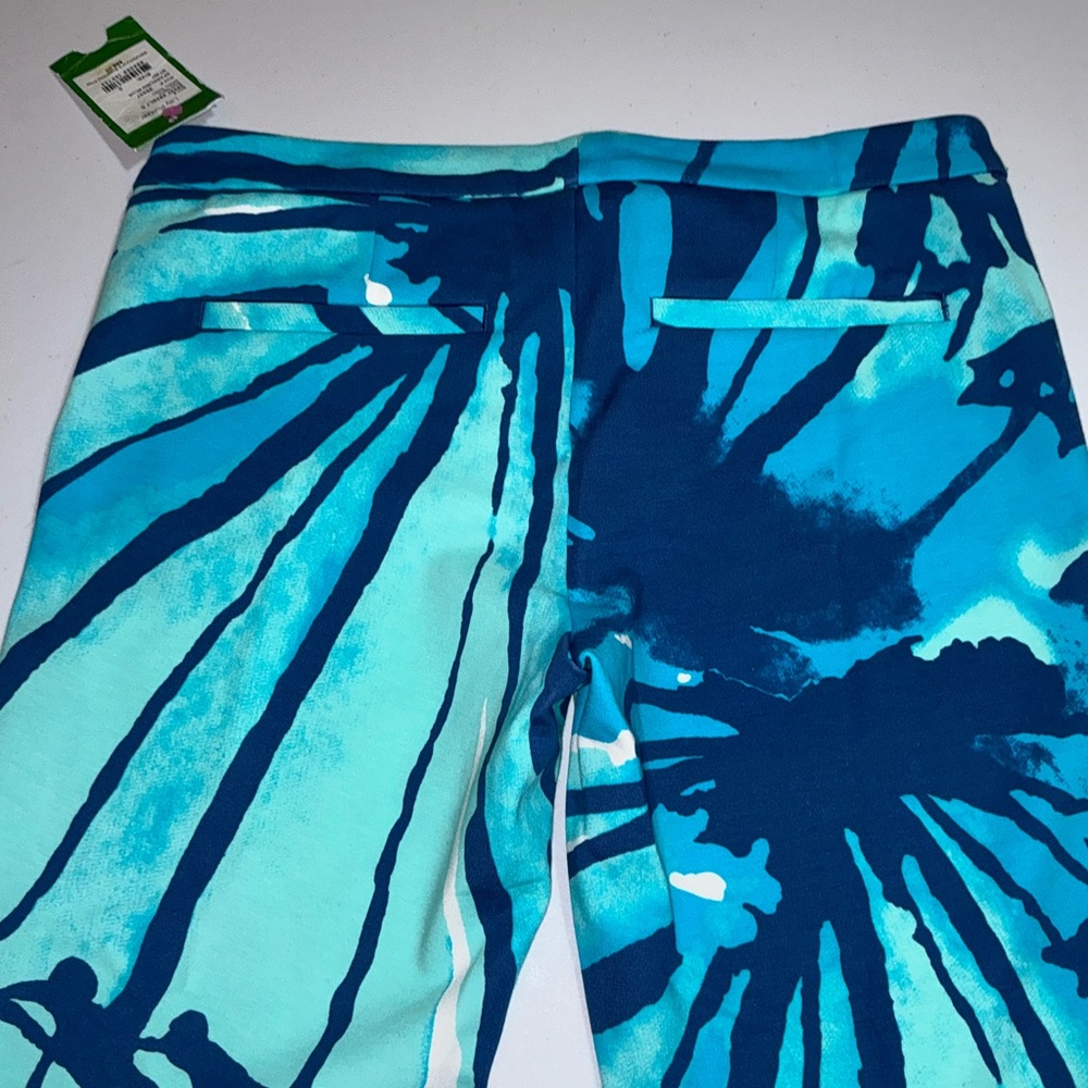 Lilly Pulitzer NWT 12"  McGill Shorts Sparkling Blue Get Inky Size 0 - Picture 12 of 15